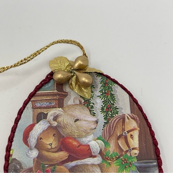 Vintage Handmade Christmas Tree Tassel  Ornament - Picture 5 of 6